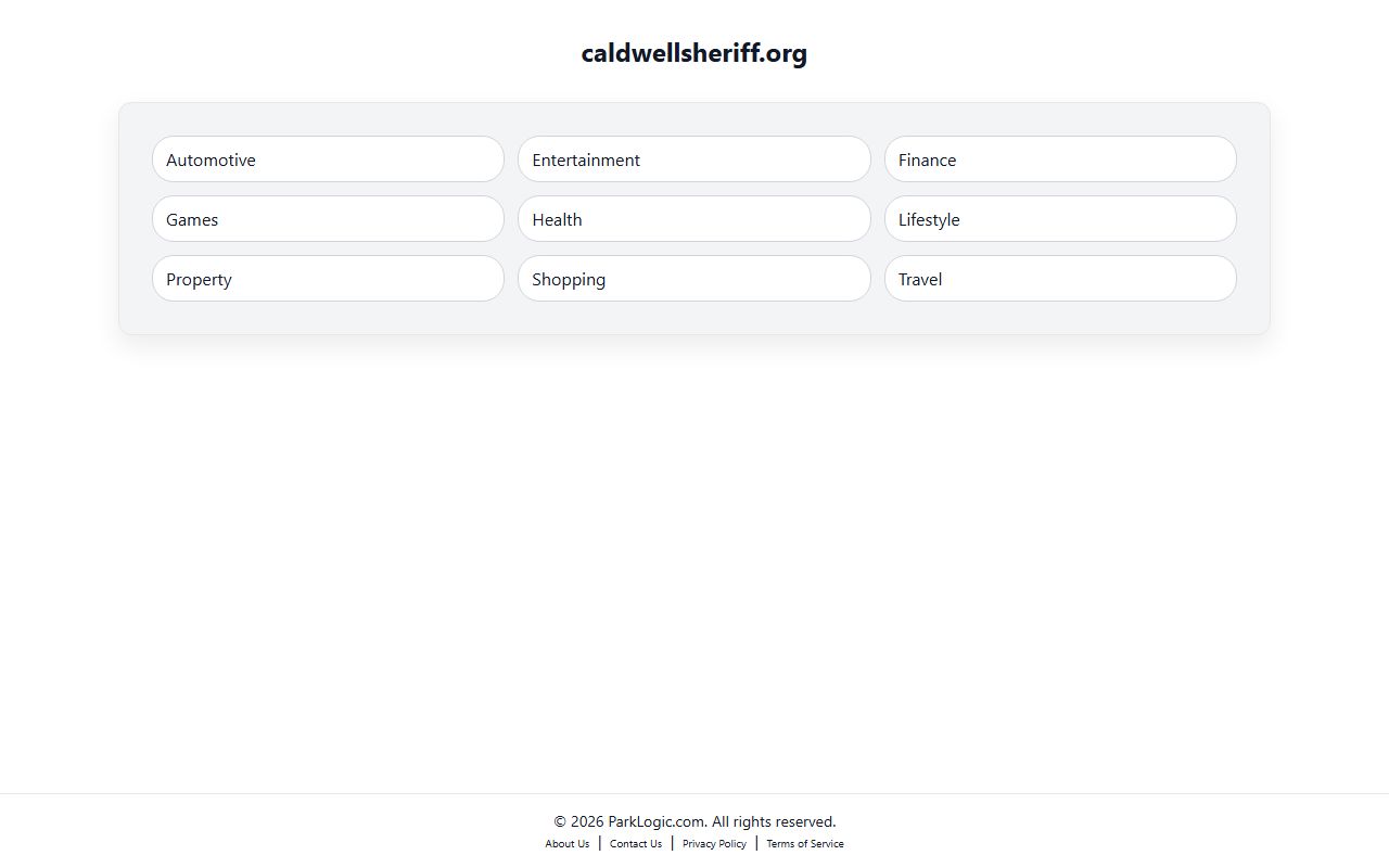 Caldwell Parish Sheriff's Office website for booking information